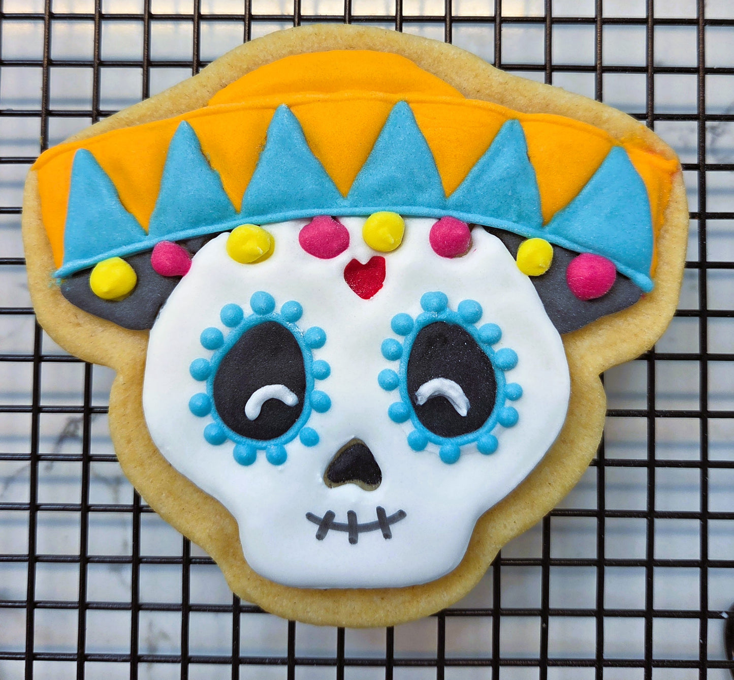 Day of the Dead Vanilla Cookies