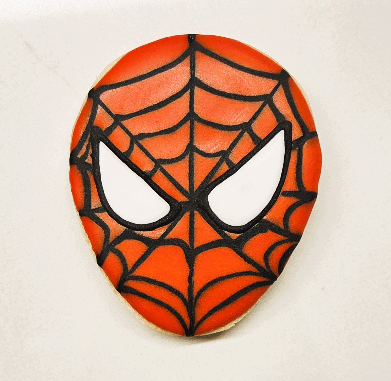 Spiderman Vanilla Cookie