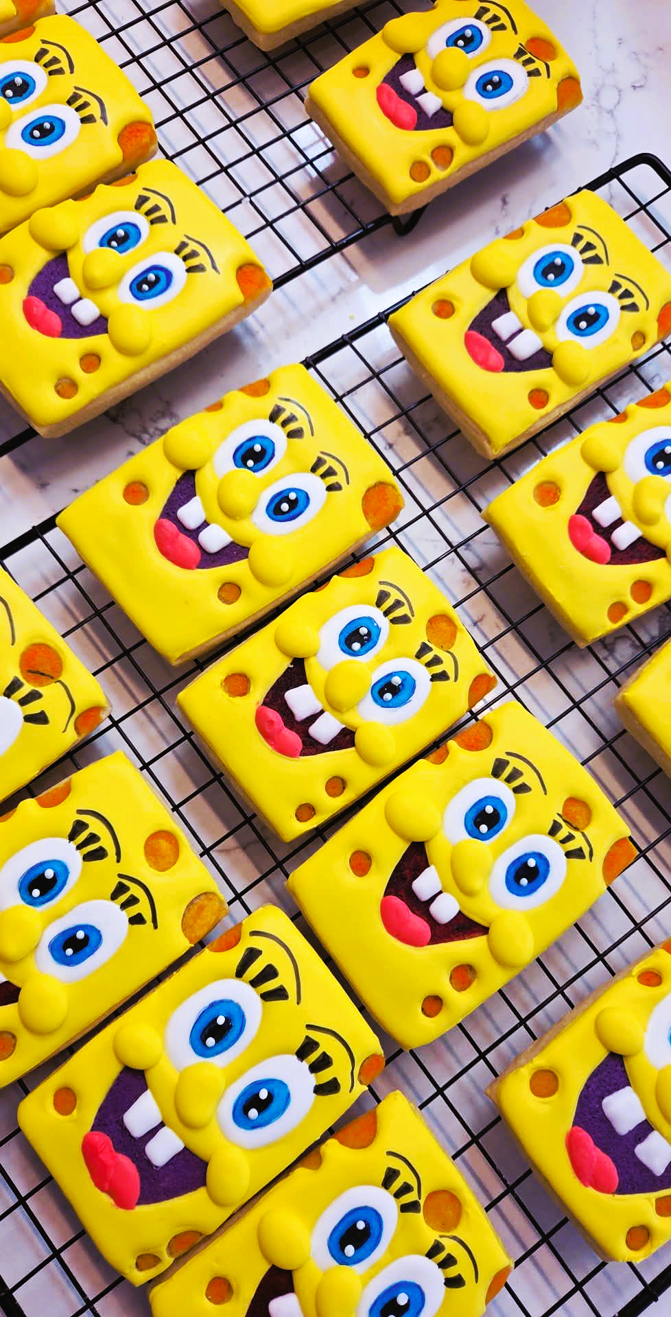 Sponge Bob Vanilla Cookie