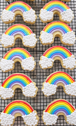 Rainbow Vanilla Cookie